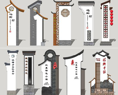 丹阳美丽乡村标识标牌有哪些分类？