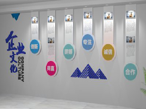 丹阳企业文化墙需要传递什么办公文化？